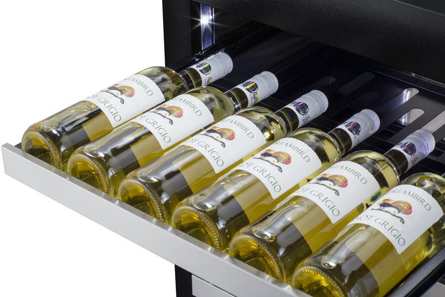 24" Wide Built-In Wine Cellar (Panel Not Included) SDHW2442PNRLHD