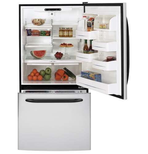 GE 19.5 Cu. Ft. CleanSteel Bottom-Freezer Drawer Refrigerator Other SDL20KCSBS Picture 1