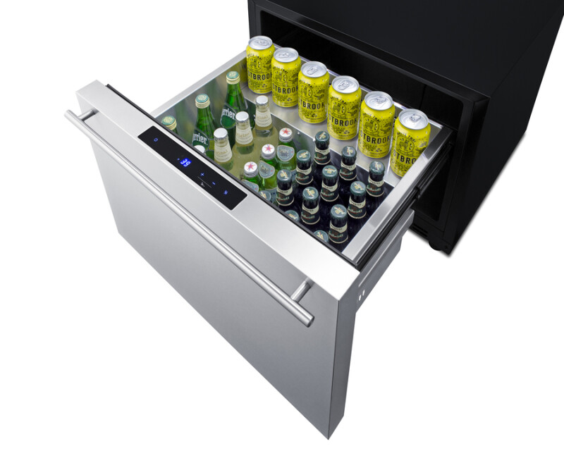 24" Wide Built-In Outdoor Drawer Refrigerator SDR241OS