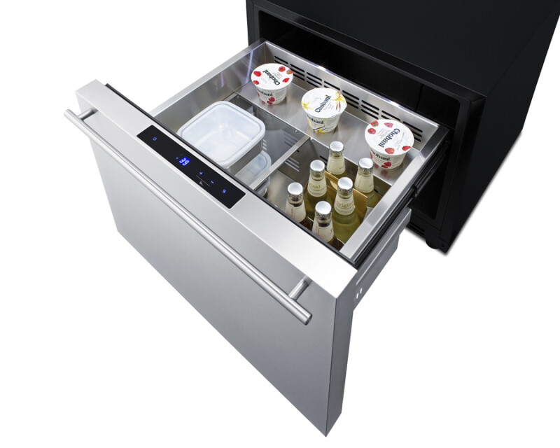24" Wide Built-In Outdoor Drawer Refrigerator SDR241OS