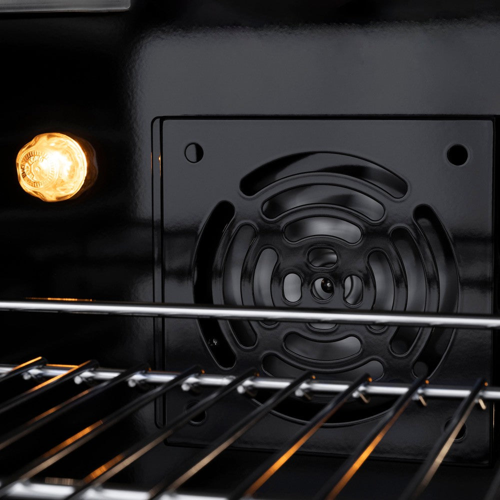 Autograph Edition 48 In. 6.7 Cu. Ft. Paramount Double Oven Dual Fuel Range With 8 Burner Gas Cooktop In Stainless Steel With White Matte Doors And Polished Gold Accents SDRZWM48G