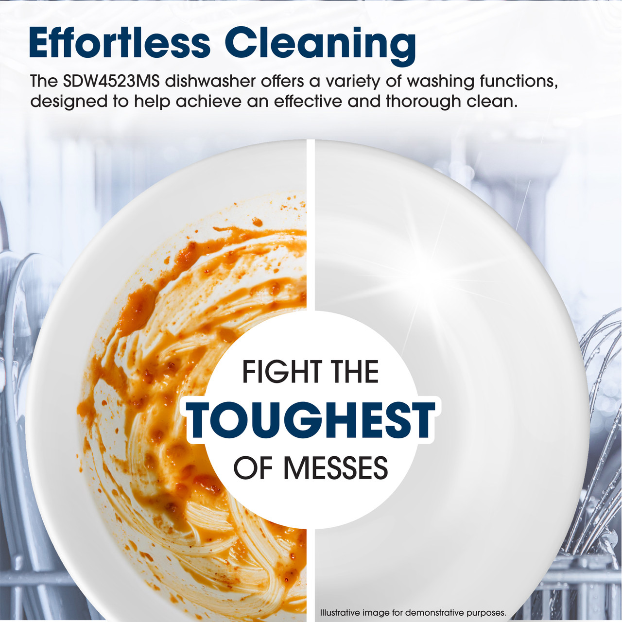 18 In. Stainless Steel 47 Db Dishwasher SDW4523MS