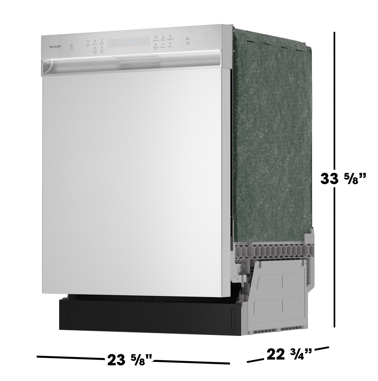 24 In. Stainless Steel Hybrid 52db Dishwasher SDW6504MS