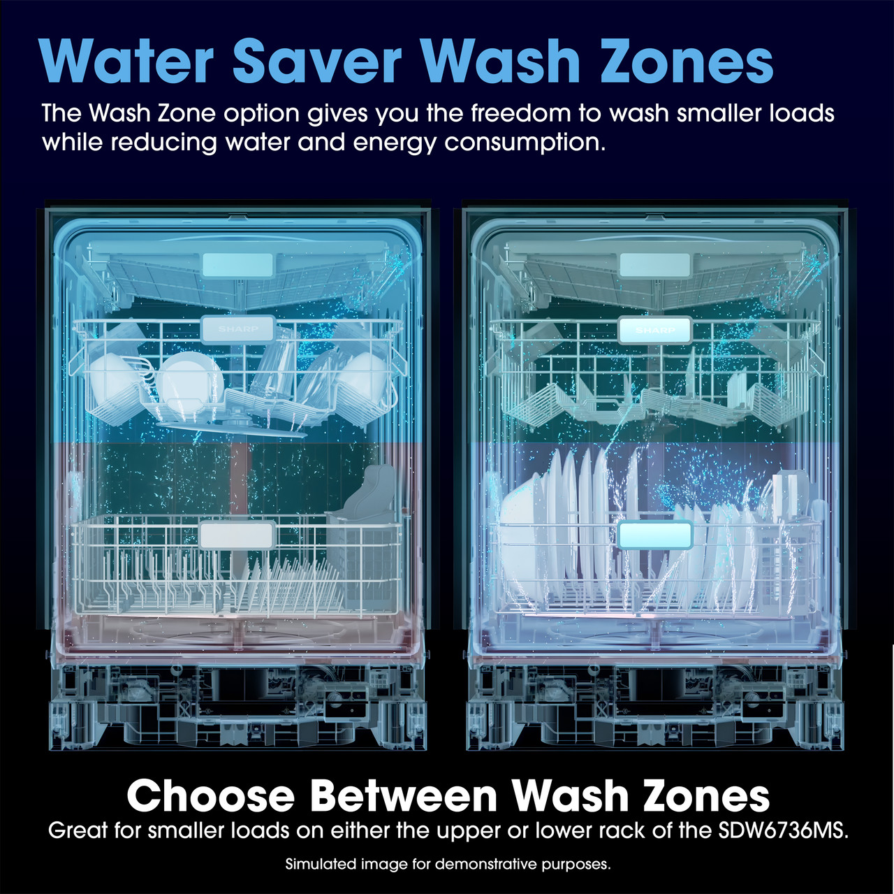 24 In. Stainless Steel 47db Dishwasher SDW6736MS