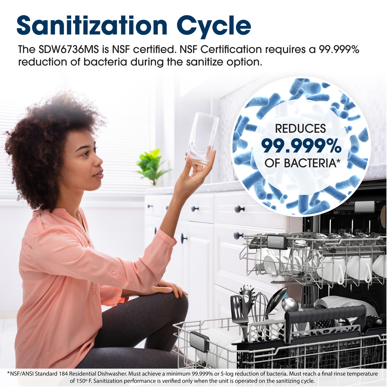 24 In. Stainless Steel 47db Dishwasher SDW6736MS