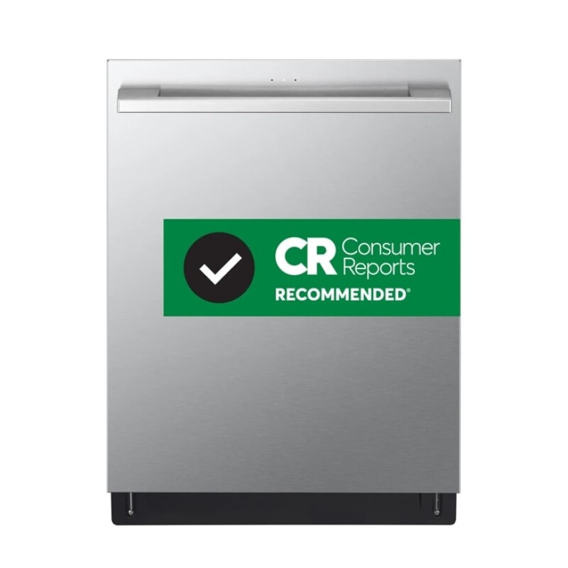 LG STUDIO Smart Top Control Dishwasher with 1-Hour Wash & Dry, QuadWash® Pro, TrueSteam® and Dynamic Heat Dry™ SDWB24S3