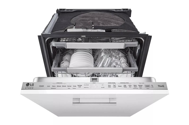 LG STUDIO Panel Ready Top Control Dishwasher with TrueSteam® SDWD24P3
