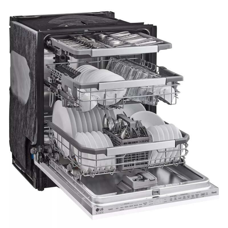 LG STUDIO Panel Ready Top Control Dishwasher with TrueSteam® SDWD24P3