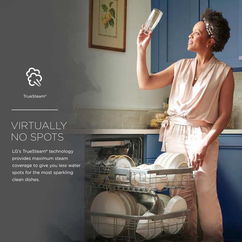 LG STUDIO Panel Ready Top Control Dishwasher with TrueSteam® SDWD24P3