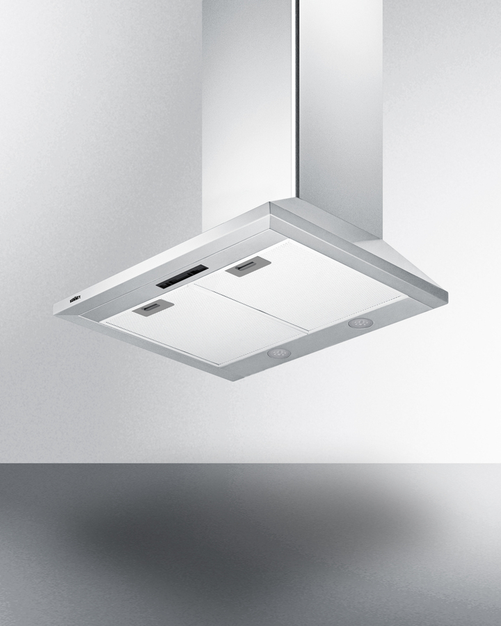 24" Wide Wall-Mounted Range Hood, ADA-Compliant SEH1524SSADA