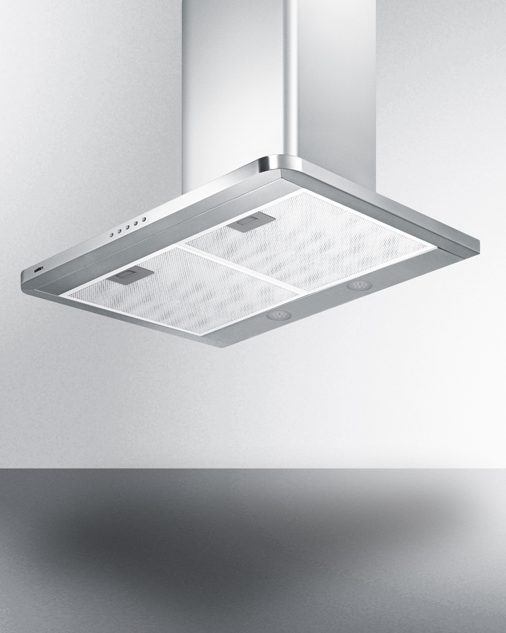 30" Wide Wall-Mounted Range Hood, ADA-Compliant SEH3630SSADA
