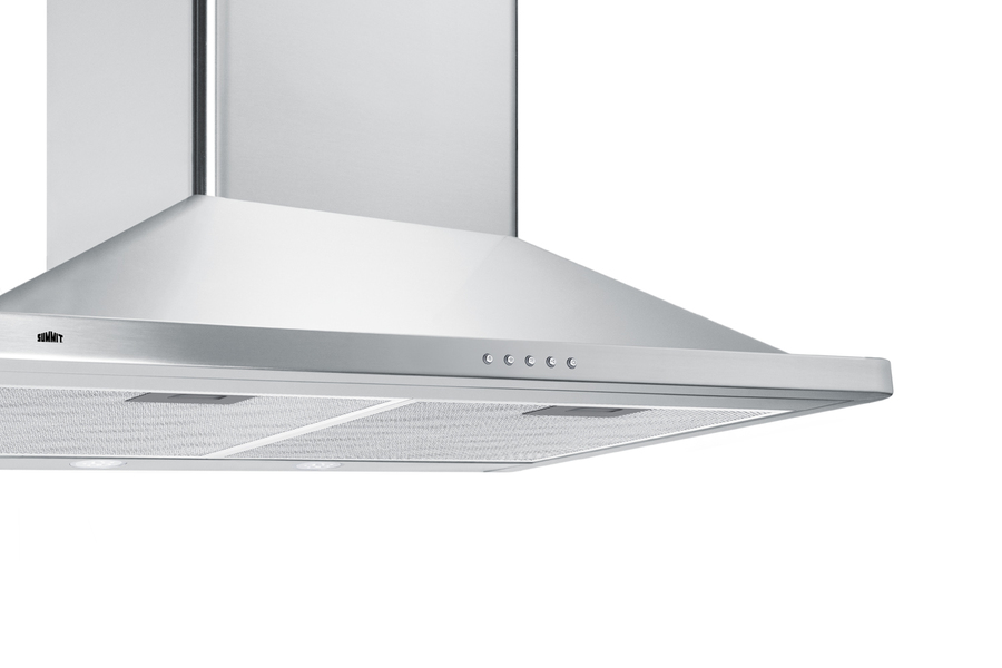 30" Wide Wall-Mounted Range Hood, ADA-Compliant SEH3630SSADA