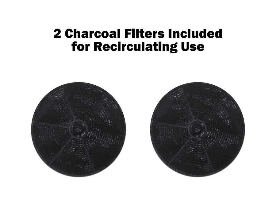 36" Wide Wall-Mounted Range Hood, ADA-Compliant SEH3636SSADA