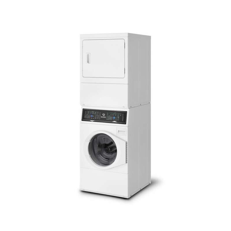 SF7 Stacked White Washer – Gas Dryer with Pet Plus SF7007WG