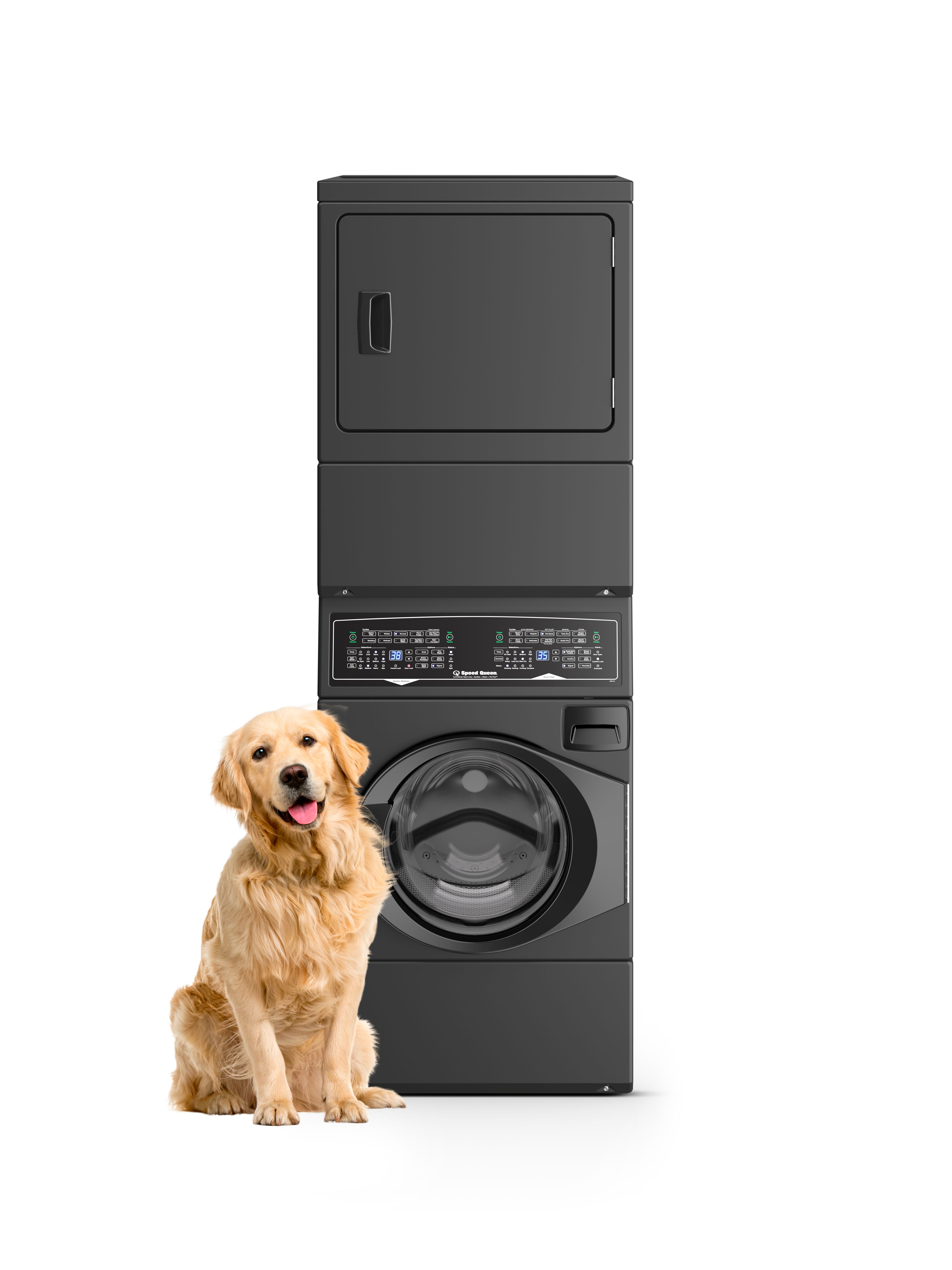 SF7 Stacked Washer – Electric Dryer with Pet Plus™ SF7008BE