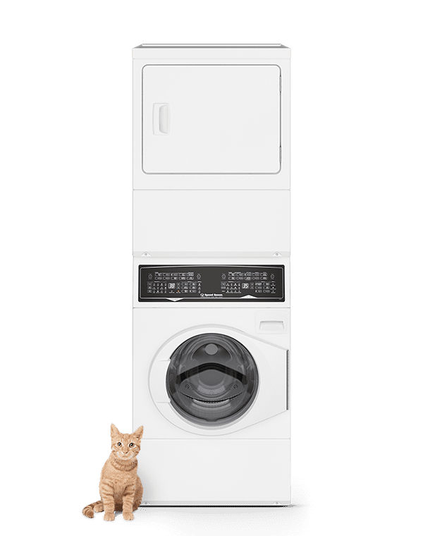 SF7 Stacked White Washer – Electric Dryer with Pet Plus™ SF7008WE