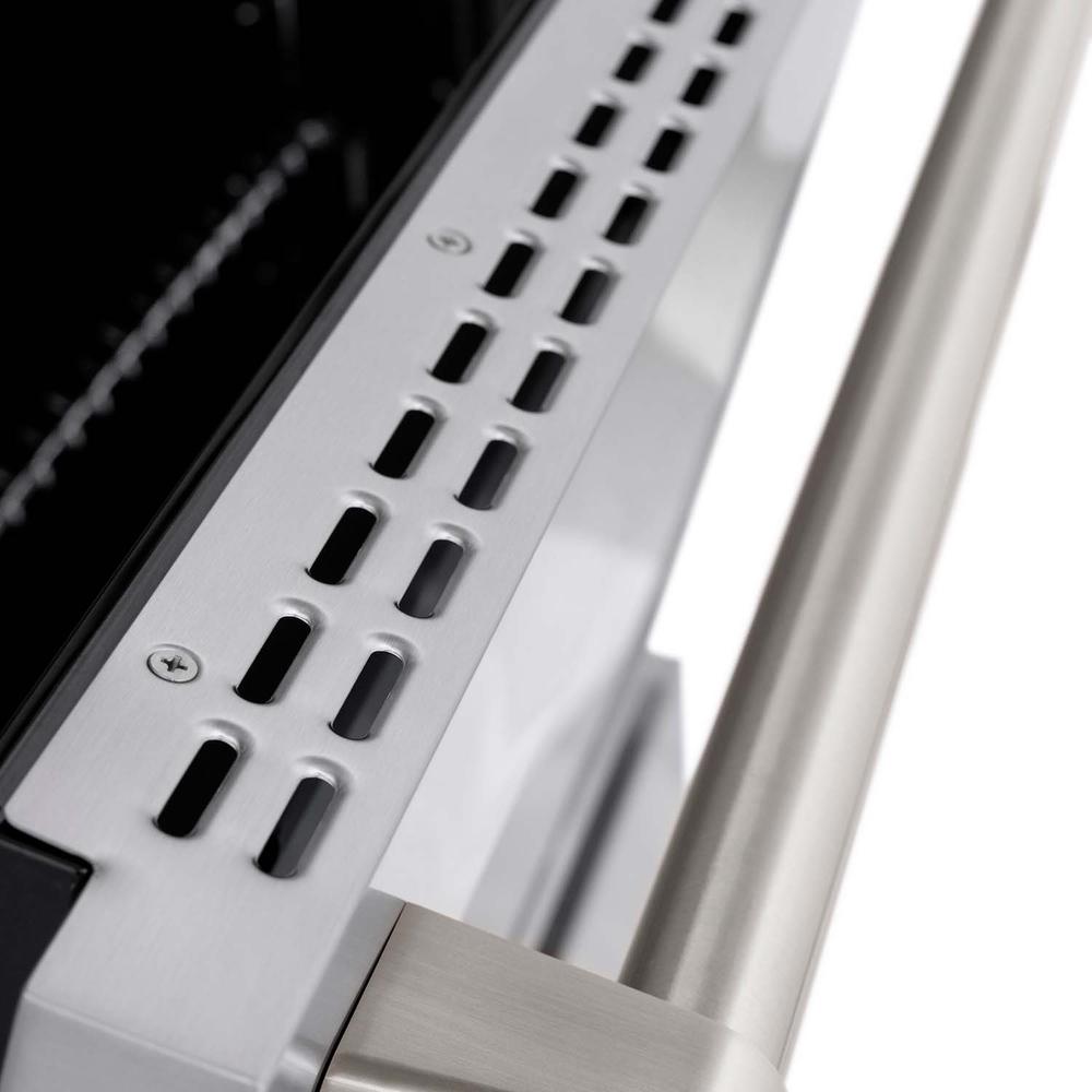 36in. 5.2 cu. ft. 6 Burner Gas Range with Convection Gas Oven in Stainless Steel SGR36