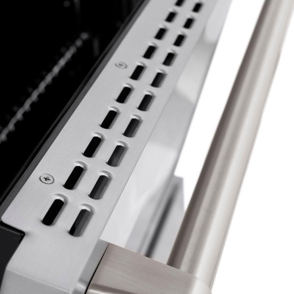 48in. 6.7 cu. ft. 8 Burner Double Oven Gas Range in Stainless Steel SGR48