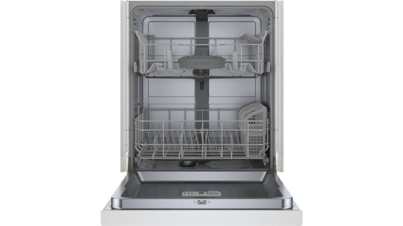 100 Plus Dishwasher  24'' White SHE4AEM2N SHE4AEM2N