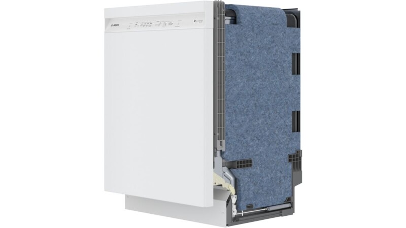 100 Plus Dishwasher  24'' White SHE4AEM2N SHE4AEM2N