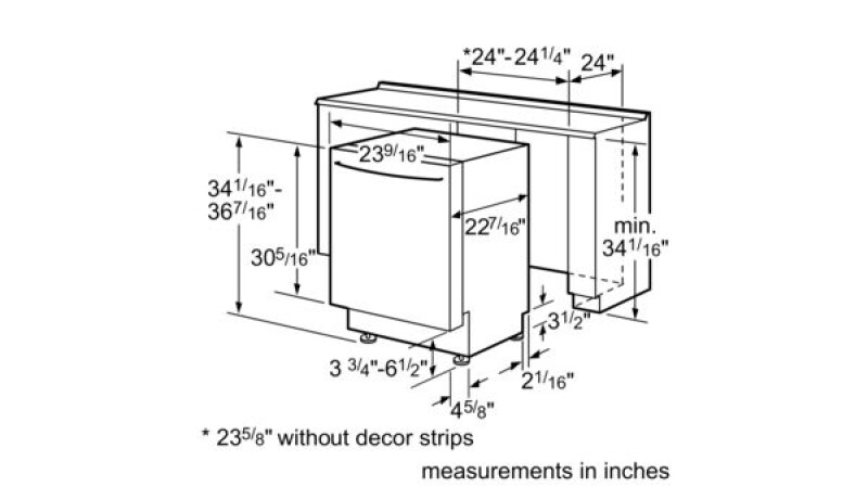 Dishwasher24'' SHX7ER55UC