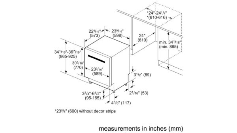 Dishwasher24'' SHX7ER55UC