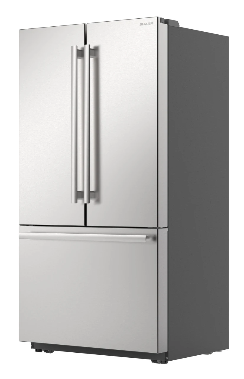 26.5 Cu.ft. Counter Depth 36 In. French 3-door Refrigerator With Internal Water Dispenser In Stainless Steel SJF2752MS