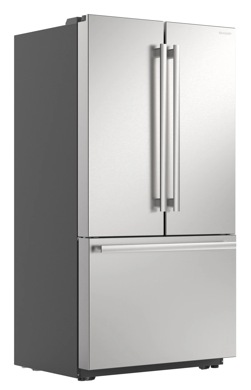 26.5 Cu.ft. Counter Depth 36 In. French 3-door Refrigerator With Internal Water Dispenser In Stainless Steel SJF2752MS