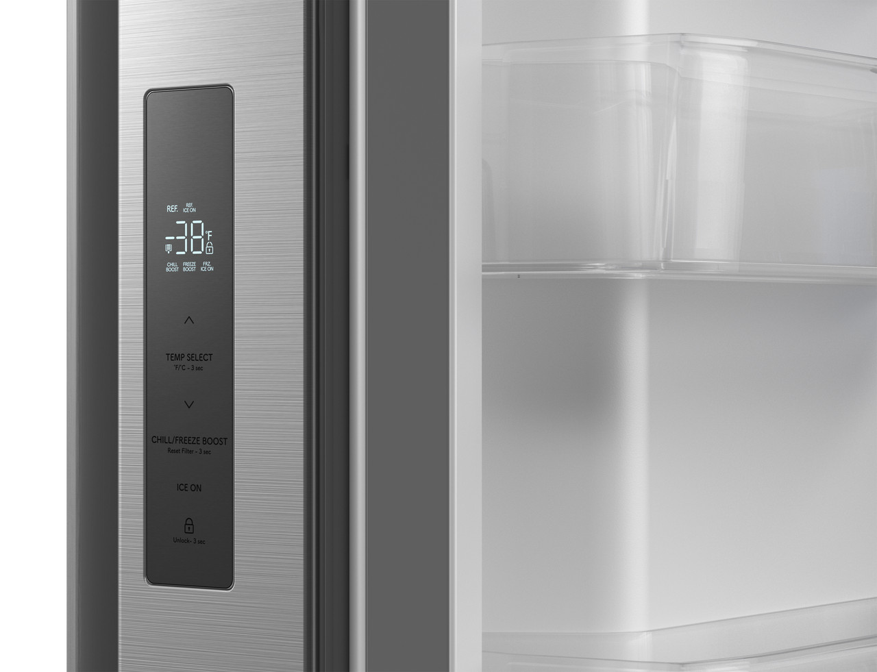 French 3-door Refrigerator With Water Dispenser SJF2955KS