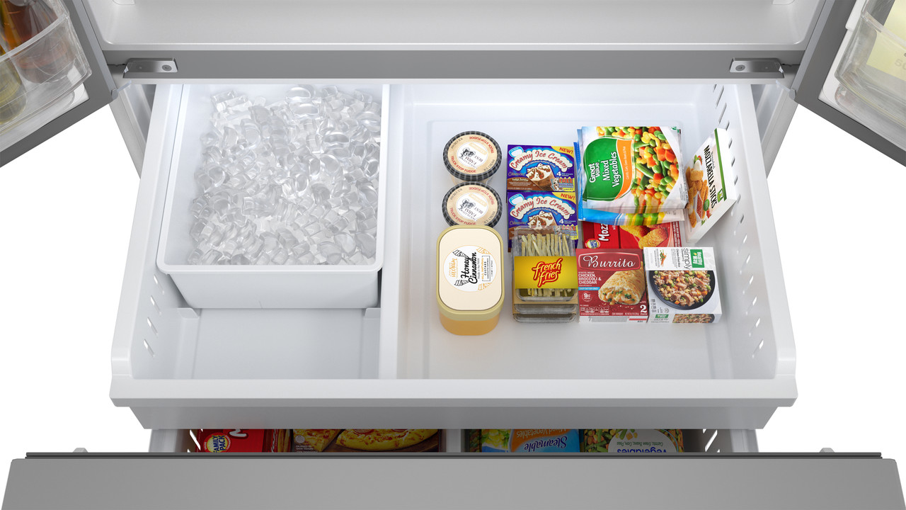 French 3-door Refrigerator With Water Dispenser SJF2955KS
