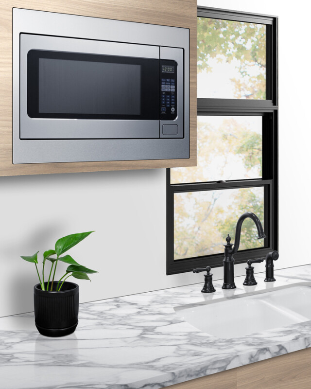27" Wide Built-In Microwave (Trim Kit Included) SMBI27TK27