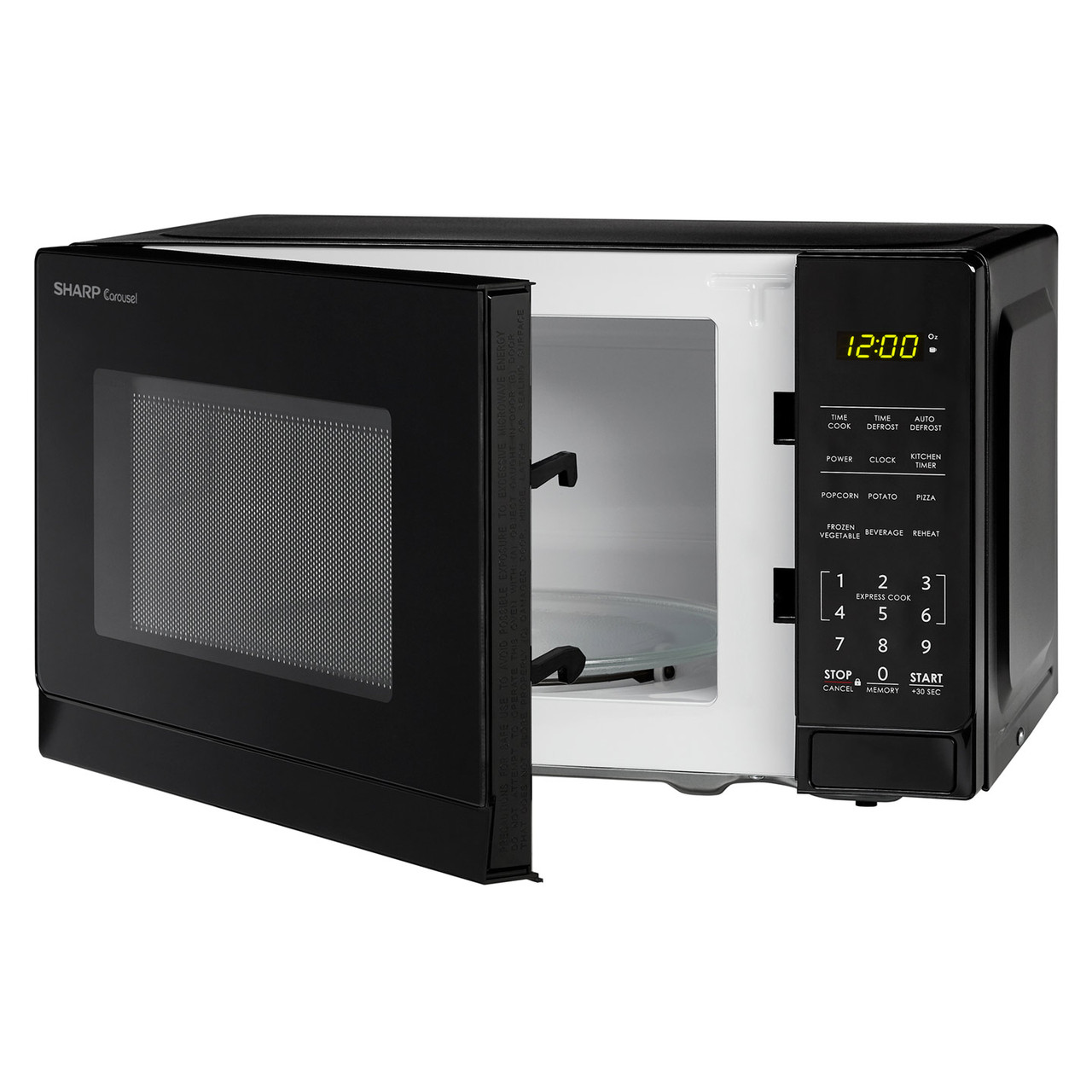 0.7 cu. ft. 700W Carousel Countertop Microwave Oven SMC0710BB