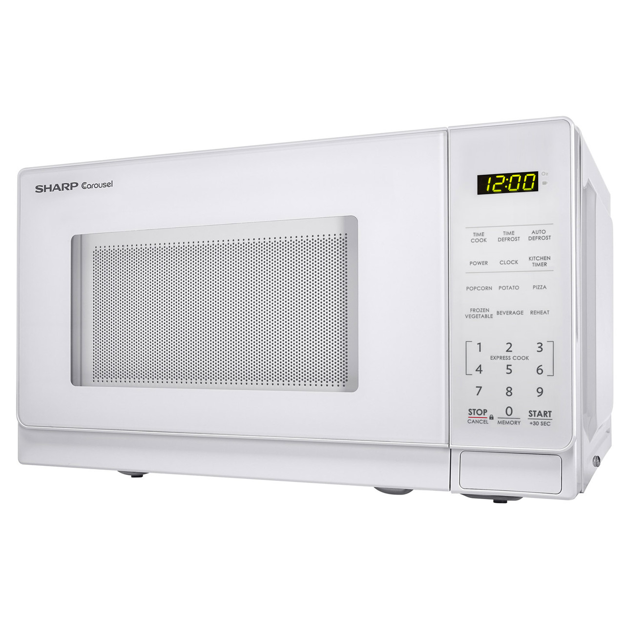 0.7 cu. ft. 700W Carousel Countertop Microwave Oven SMC0710BW
