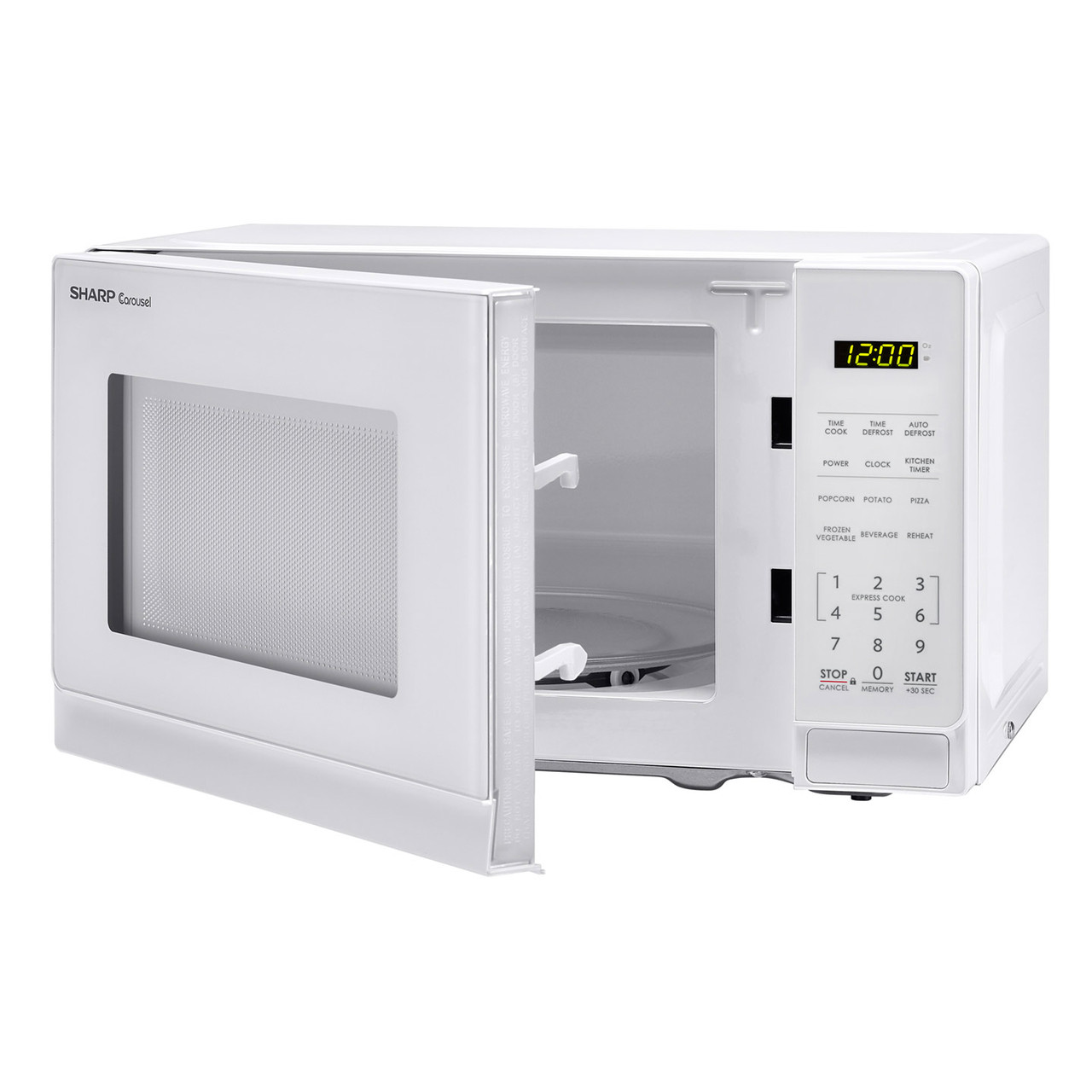 0.7 cu. ft. 700W Carousel Countertop Microwave Oven SMC0710BW
