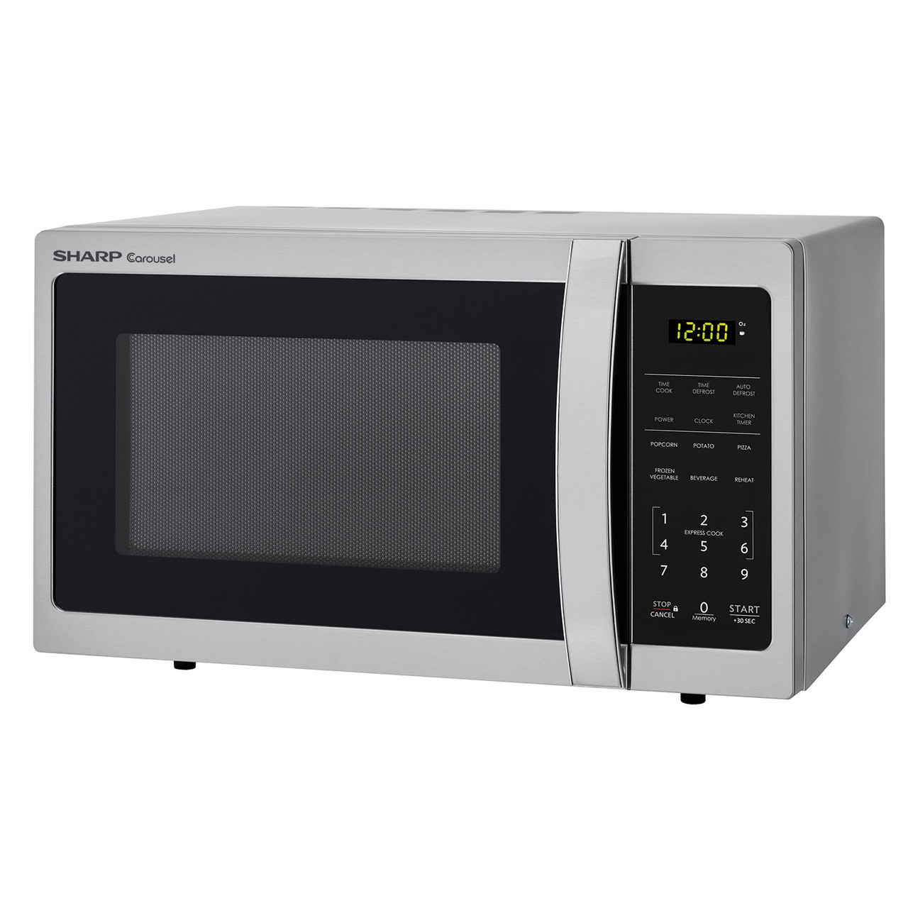 0.7 cu. ft. 700W Carousel Countertop Microwave Oven SMC0711BS