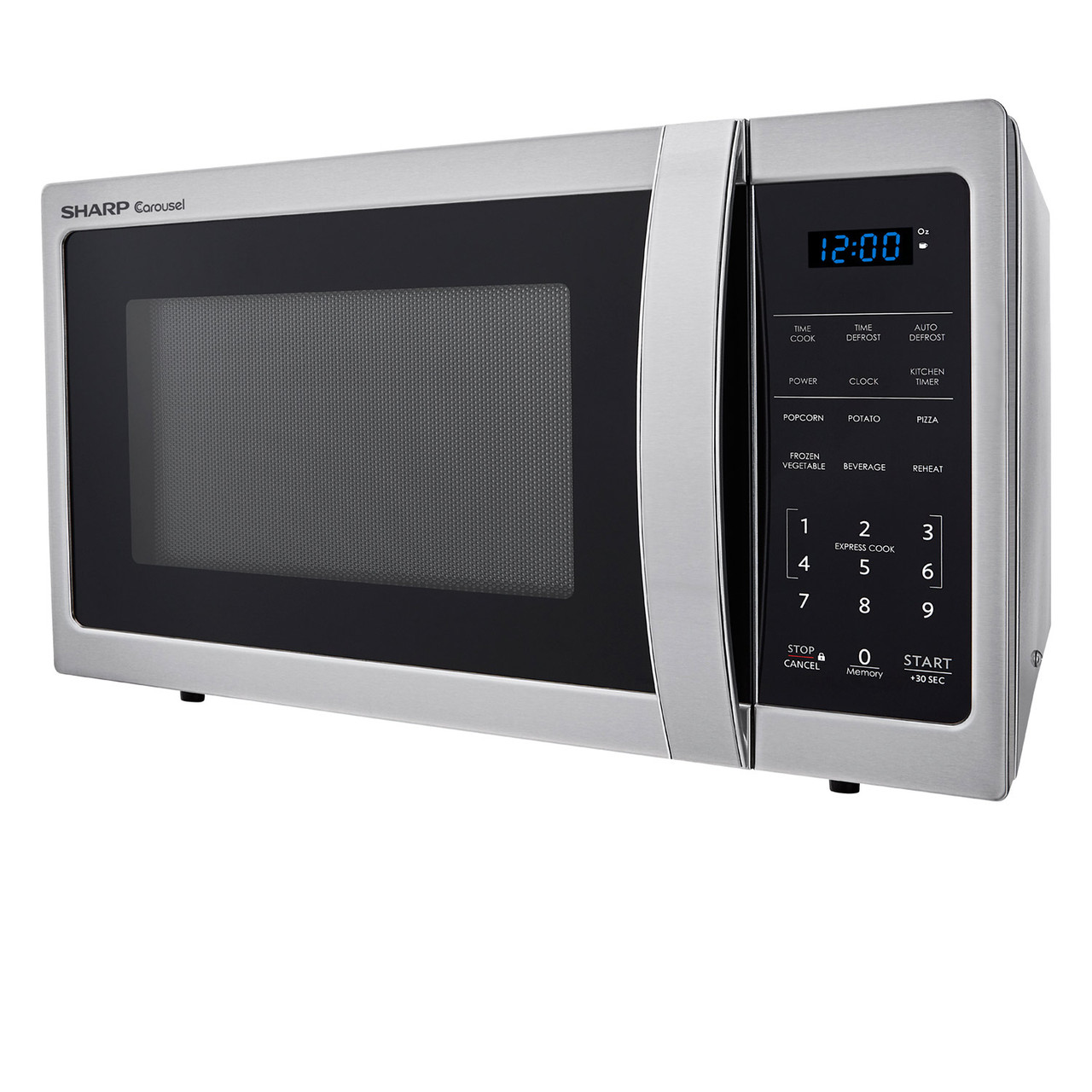 0.9 cu. ft. 900w Carousel Countertop Microwave Oven SMC0912BS