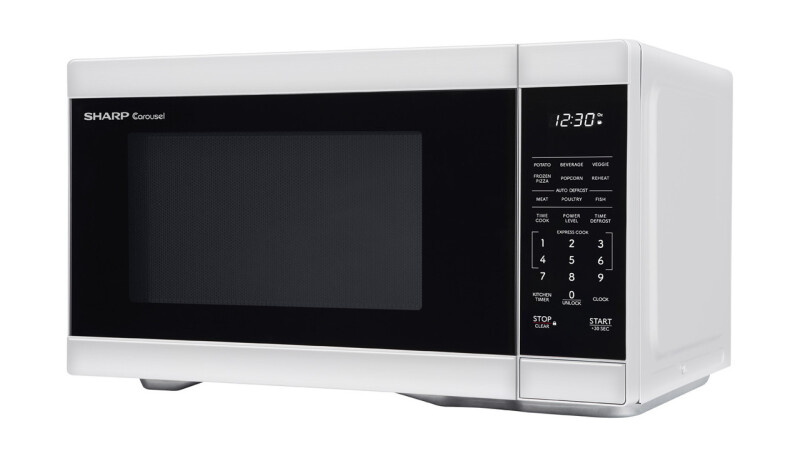 1.1 cu. ft. 1000W White Countertop Microwave Oven SMC1161KW