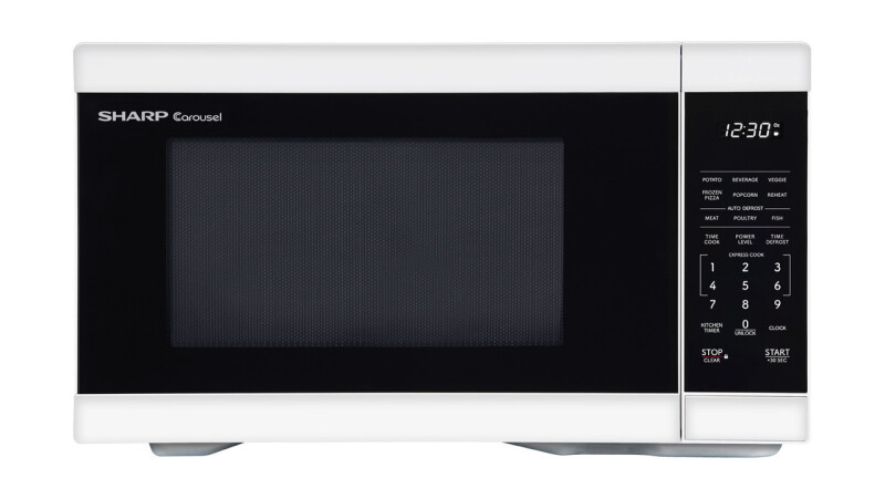 1.1 cu. ft. 1000W White Countertop Microwave Oven SMC1161KW