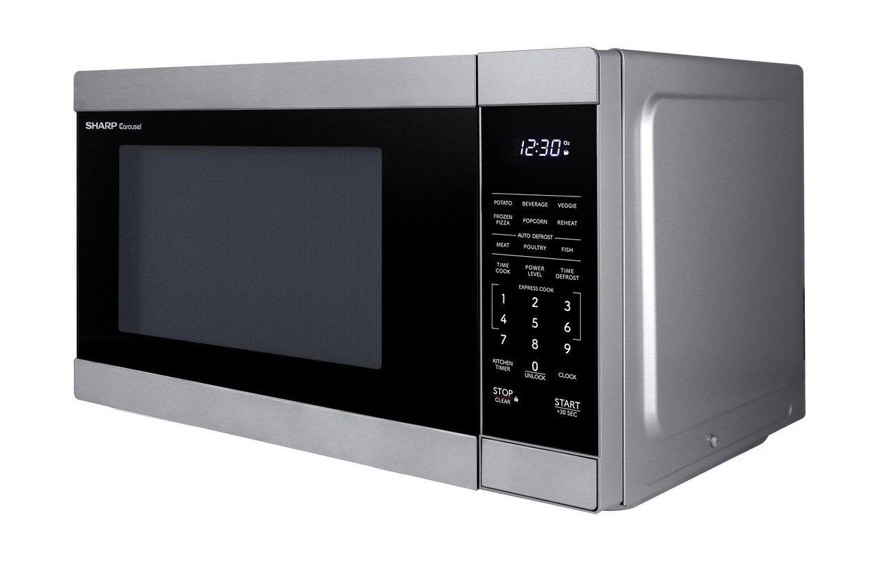 1.1 Cu. Ft. 1000w Stainless Steel Countertop Microwave Oven SMC1162KS