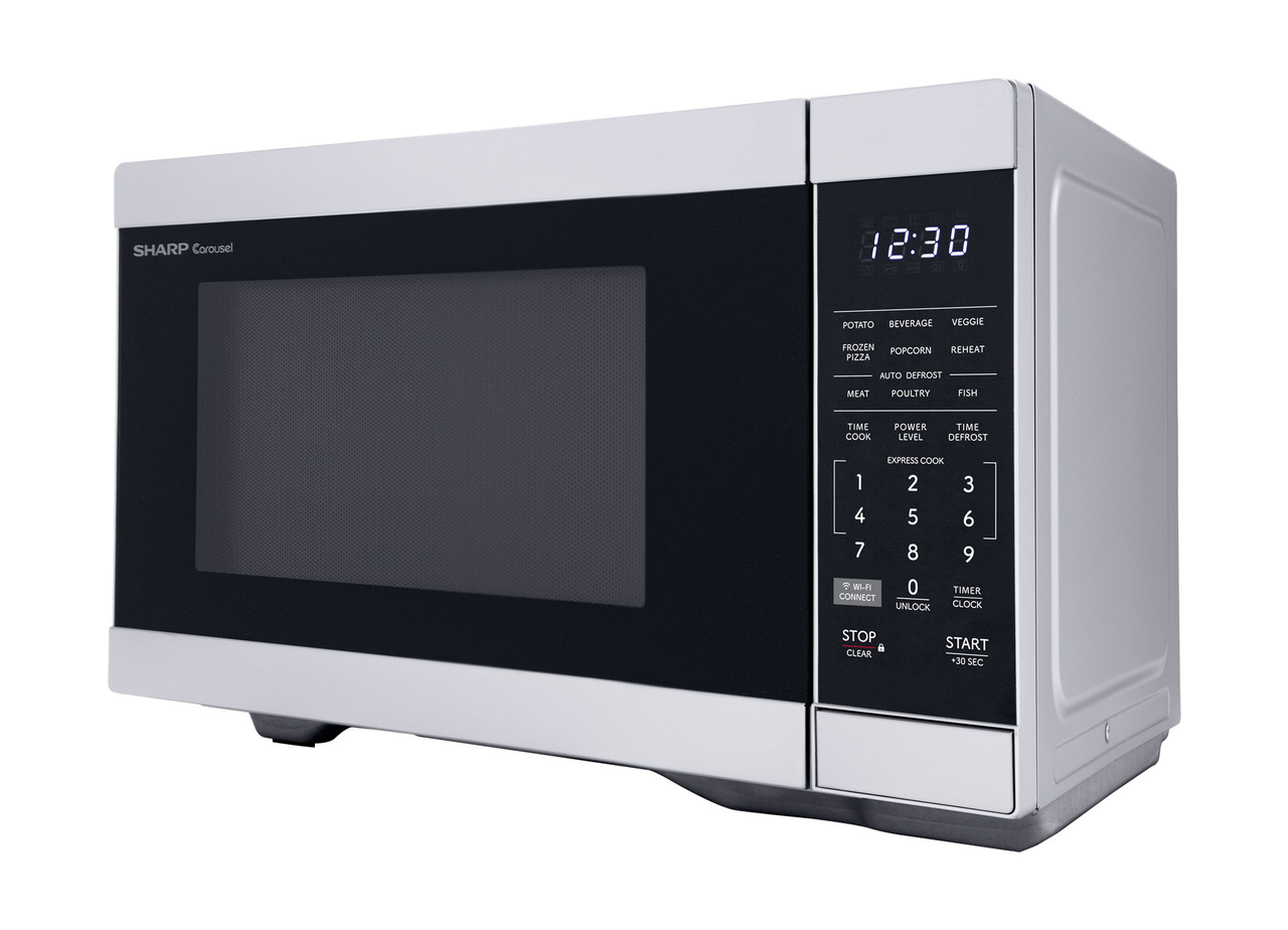 1.1 Cu. Ft. 1000w Smart Stainless Steel Countertop Microwave Oven SMC1169KS