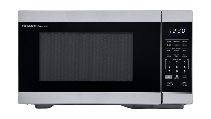 1.1 Cu. Ft. 1000w Smart Stainless Steel Countertop Microwave Oven SMC1169KS