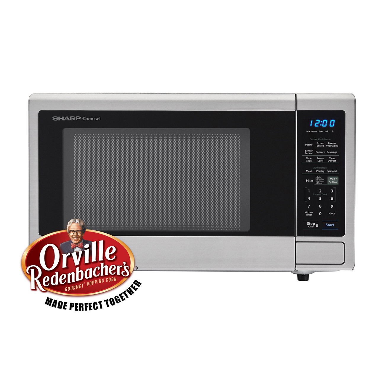1.4 cu. ft. 1000W Carousel Countertop Microwave Oven SMC1442CS