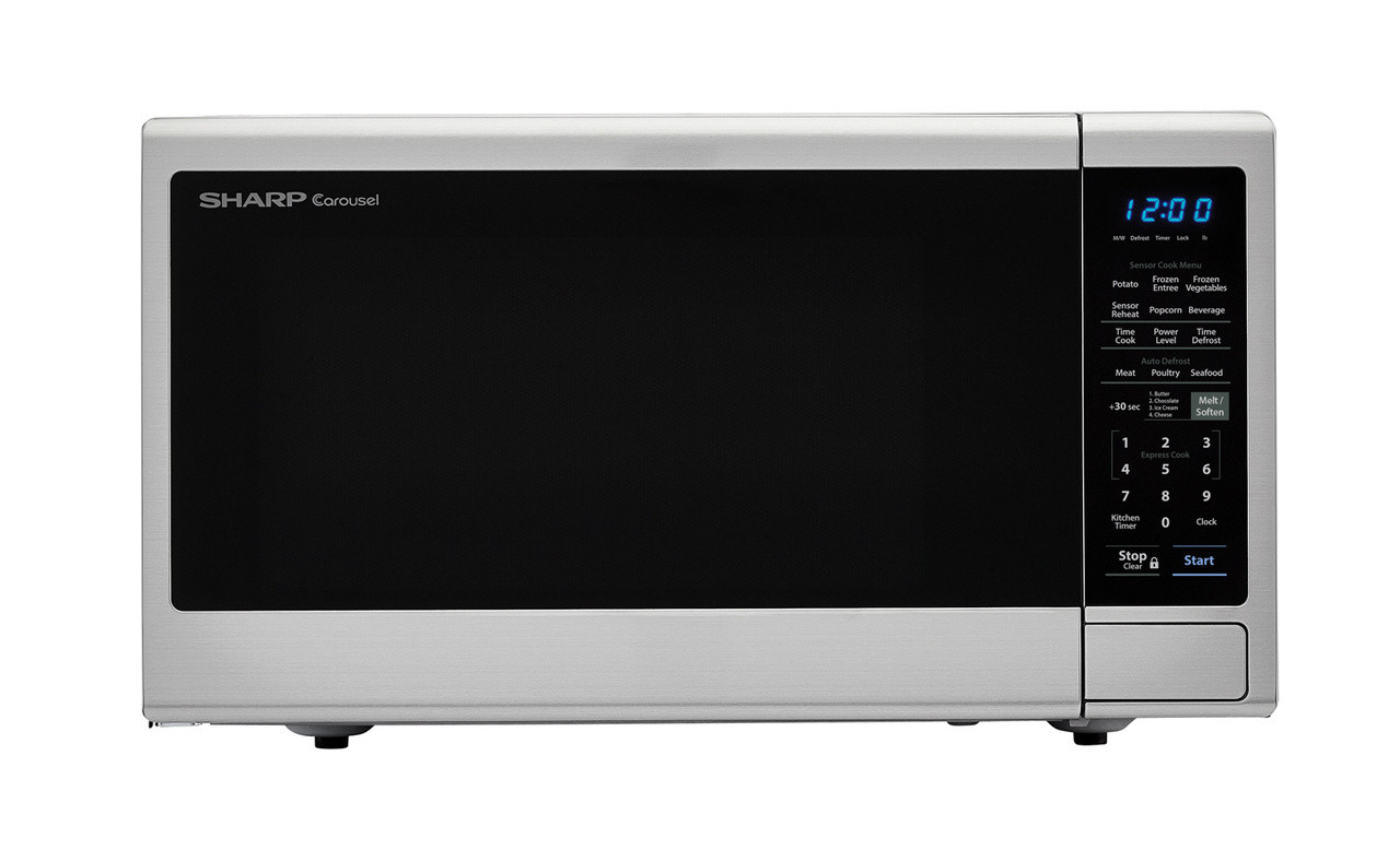1.4 cu. ft. 1000W Carousel Countertop Microwave Oven SMC1443CM