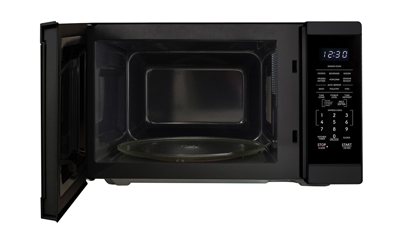 1.4 Cu. Ft. 1100w Black Countertop Microwave Oven SMC1461KB