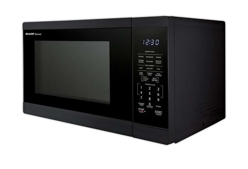 1.4 Cu. Ft. 1100w Black Countertop Microwave Oven SMC1461KB