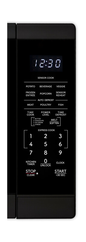 1.4 Cu. Ft. 1100w Black Countertop Microwave Oven SMC1461KB