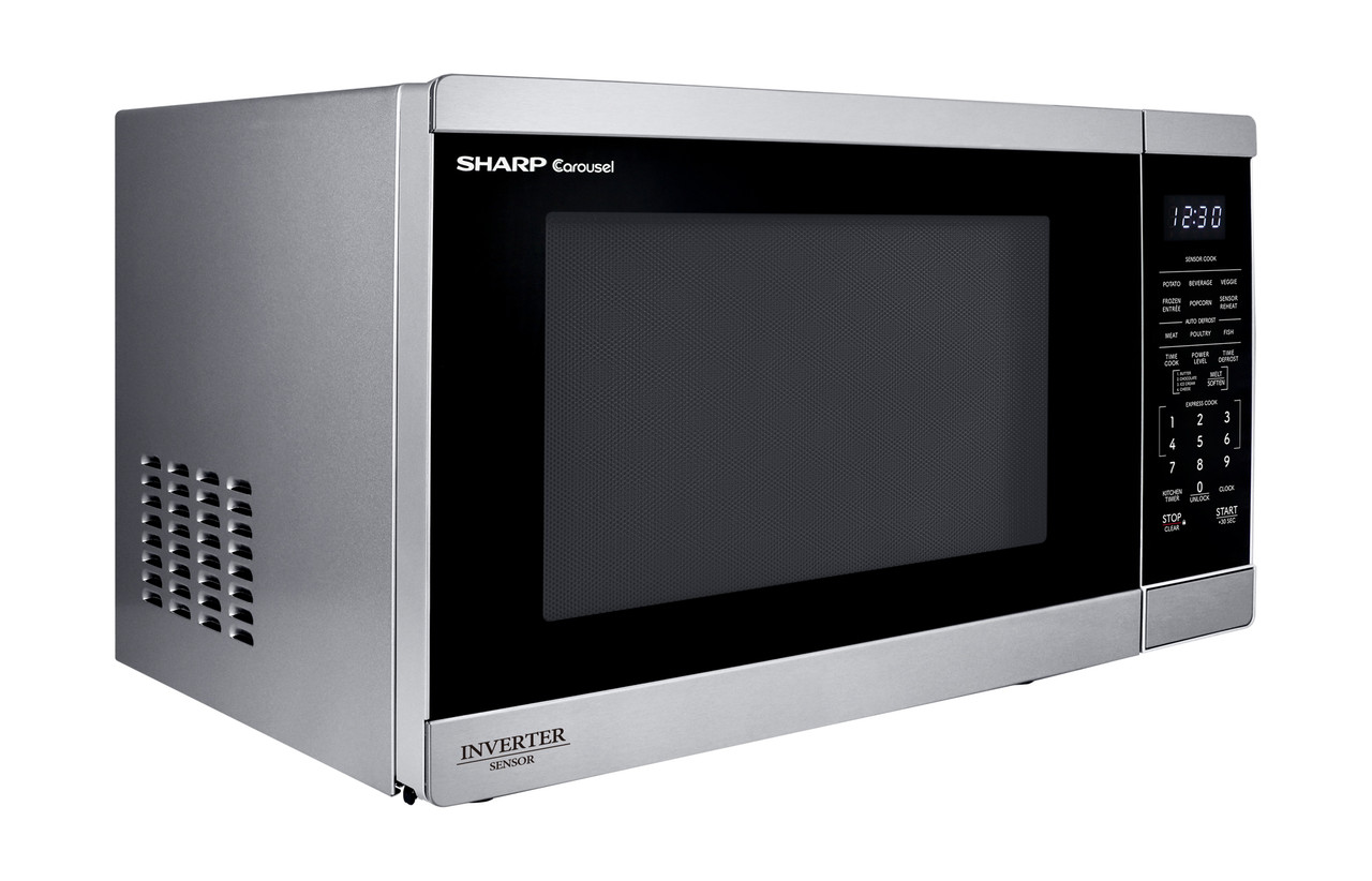 1.4 Cu. Ft. 1100w Stainless Steel Countertop Microwave Oven With Inverter Technology SMC1464KS