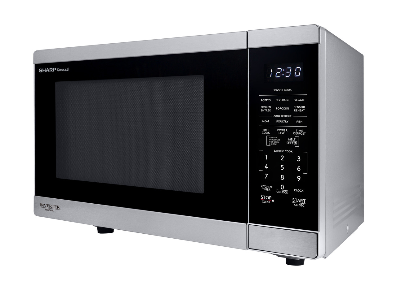 1.4 Cu. Ft. 1100w Stainless Steel Countertop Microwave Oven With Inverter Technology SMC1464KS