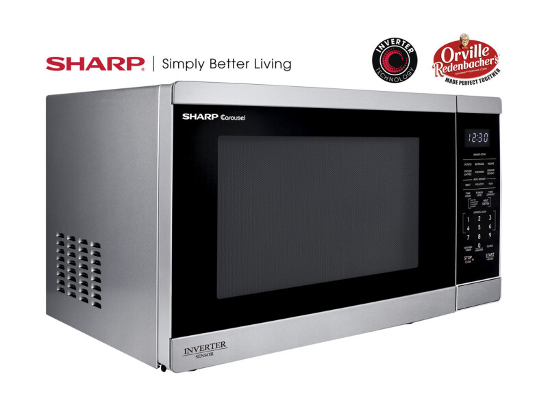 1.4 Cu. Ft. 1100w Stainless Steel Countertop Microwave Oven With Inverter Technology SMC1464KS