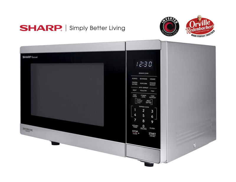 1.4 Cu. Ft. 1100w Stainless Steel Countertop Microwave Oven With Inverter Technology SMC1464KS